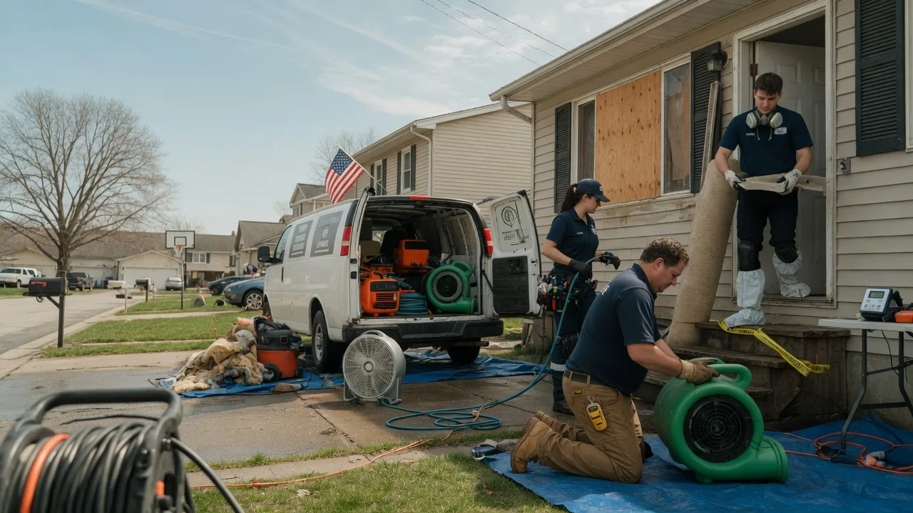 Water Damage Restoration in Great Meadows, NJ near me